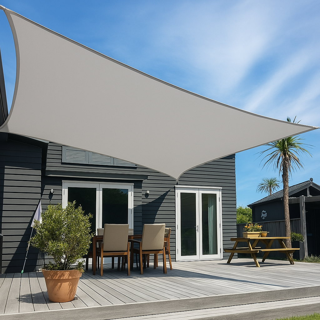 Toldo Portátil Impermeável Flexível e Resistente Com Proteção UV + Kit de Cordas