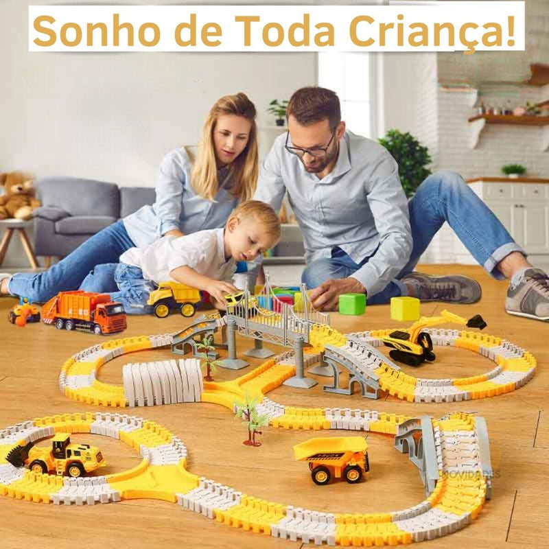 Kit de Trilhos e Carro Elétrico