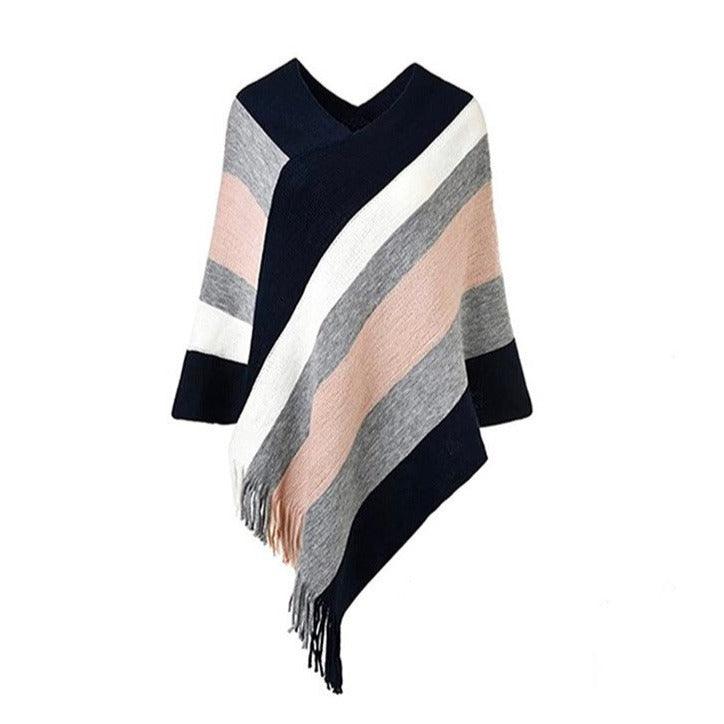 Poncho Feminino de Inverno - Shawl