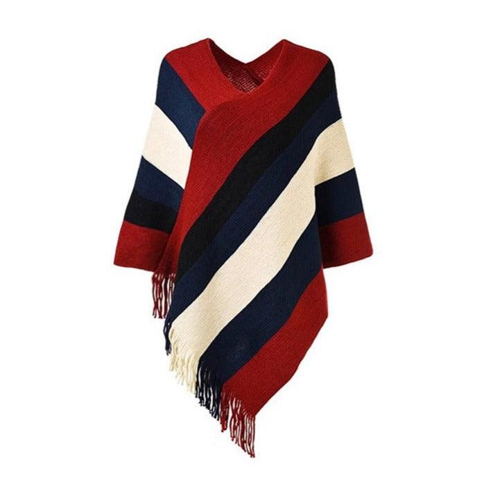 Poncho Feminino de Inverno - Shawl