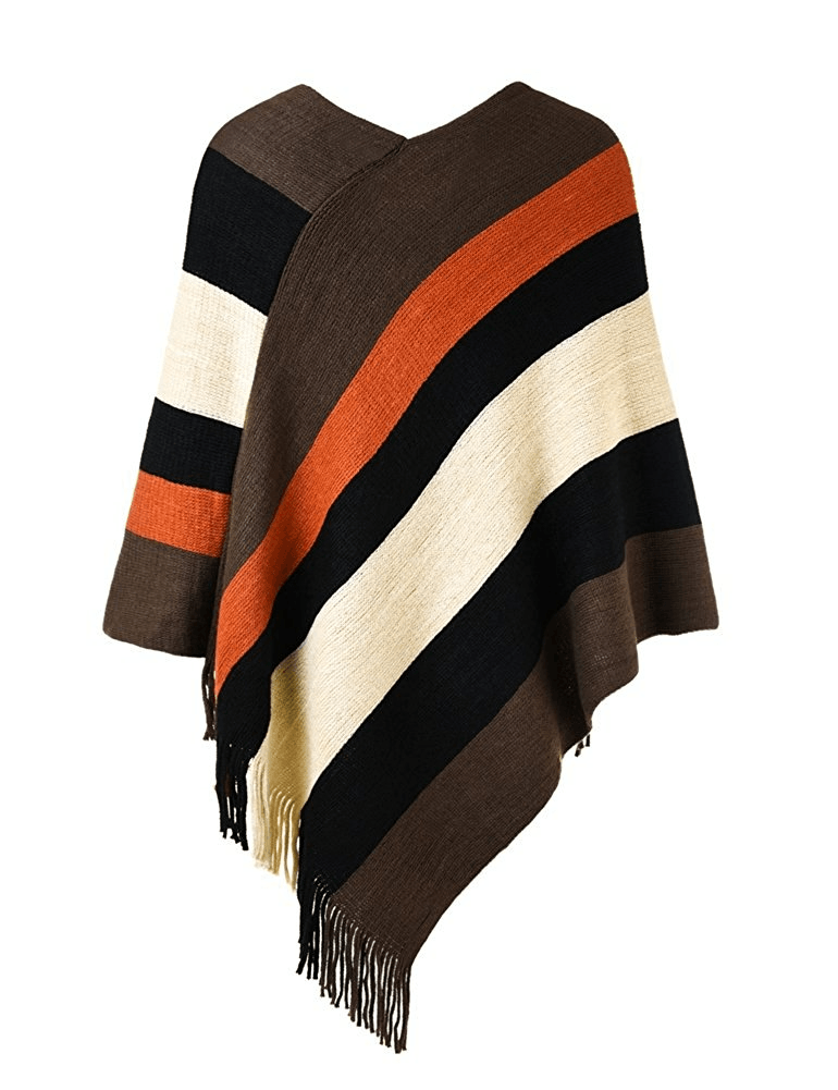 Poncho Feminino de Inverno - Shawl