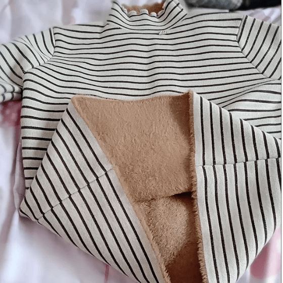 Suéter Feminino Siena Listrado Peluciado