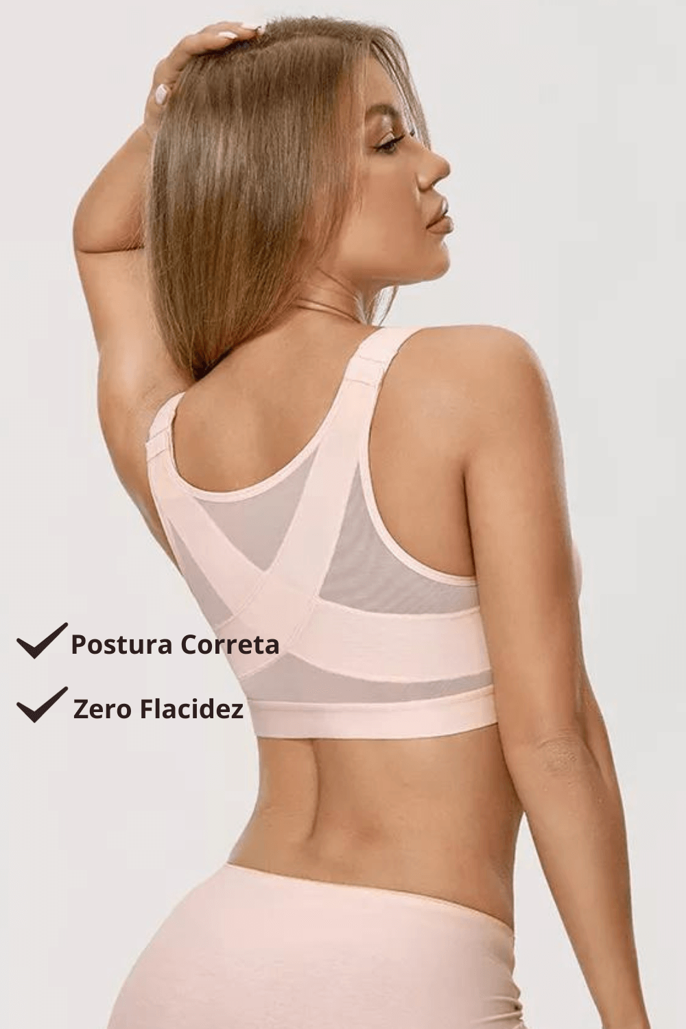 Kit 2 Sutiãs com Fecho Frontal - Posture Comfort