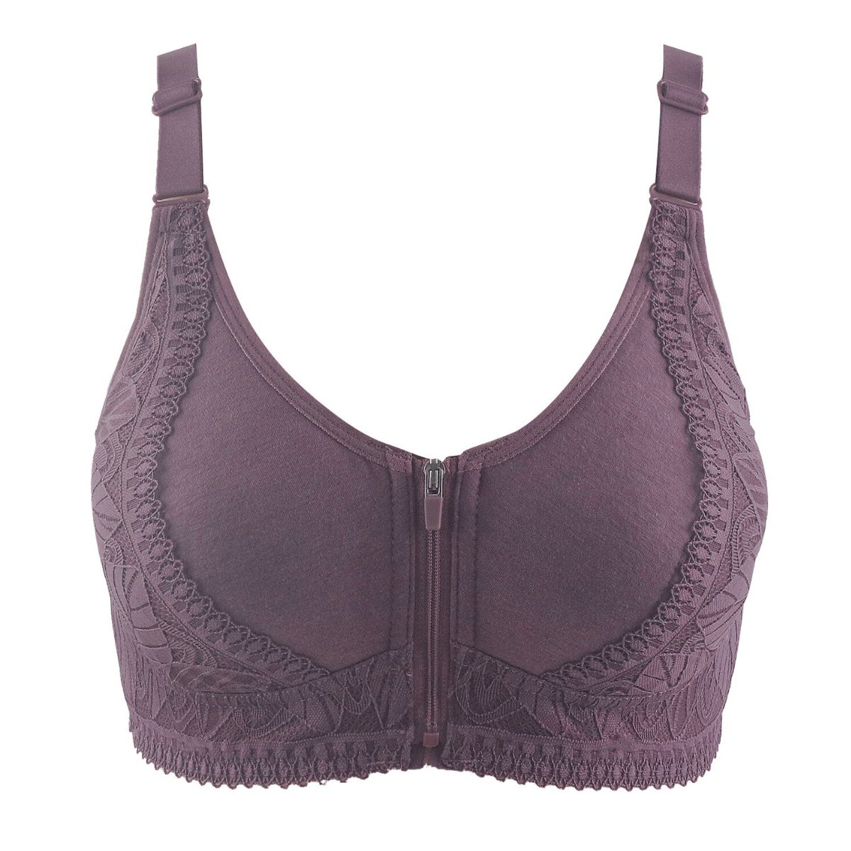 Kit 2 Sutiã de Renda e Algodão Plus Size - Soft Conforto