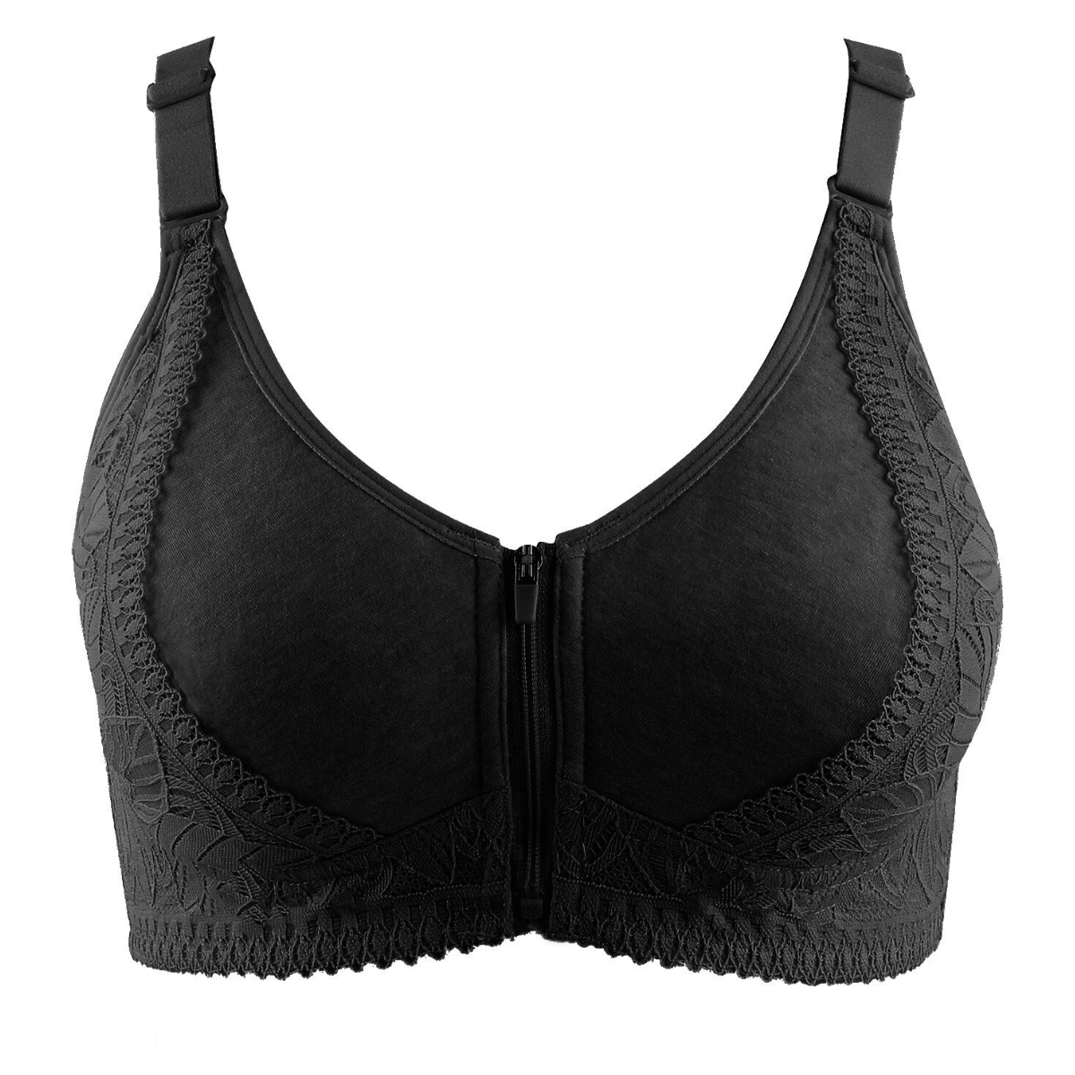 Kit 2 Sutiã de Renda e Algodão Plus Size - Soft Conforto