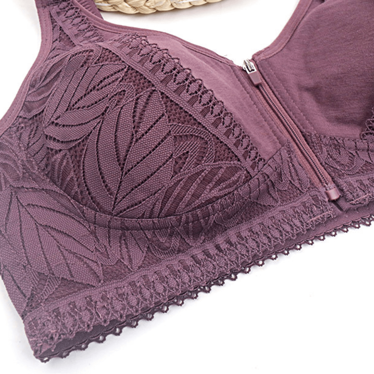 Kit 2 Sutiã de Renda e Algodão Plus Size - Soft Conforto