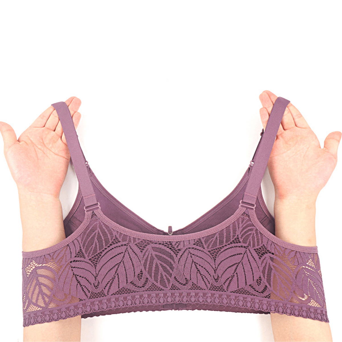 Kit 2 Sutiã de Renda e Algodão Plus Size - Soft Conforto