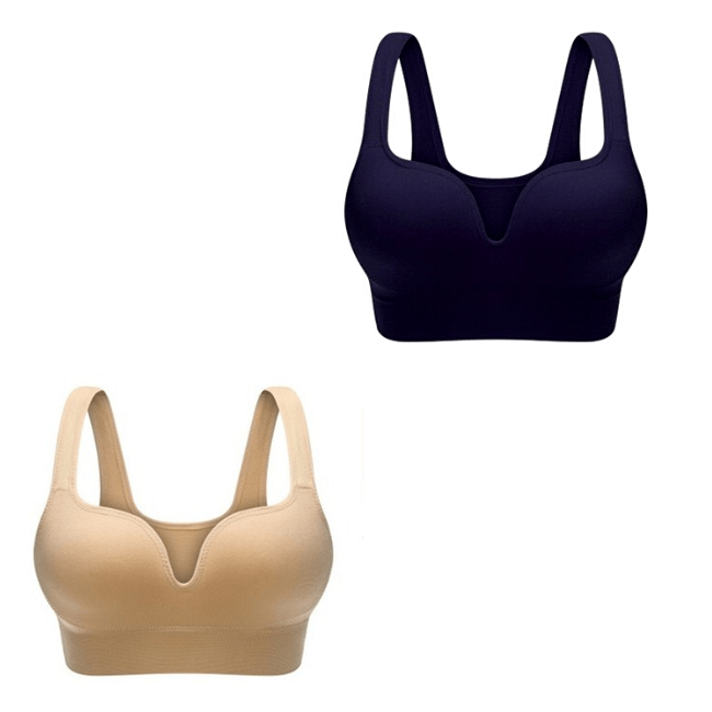 Kit 2 Sutiã Push Up Efeito Silicone - Victória