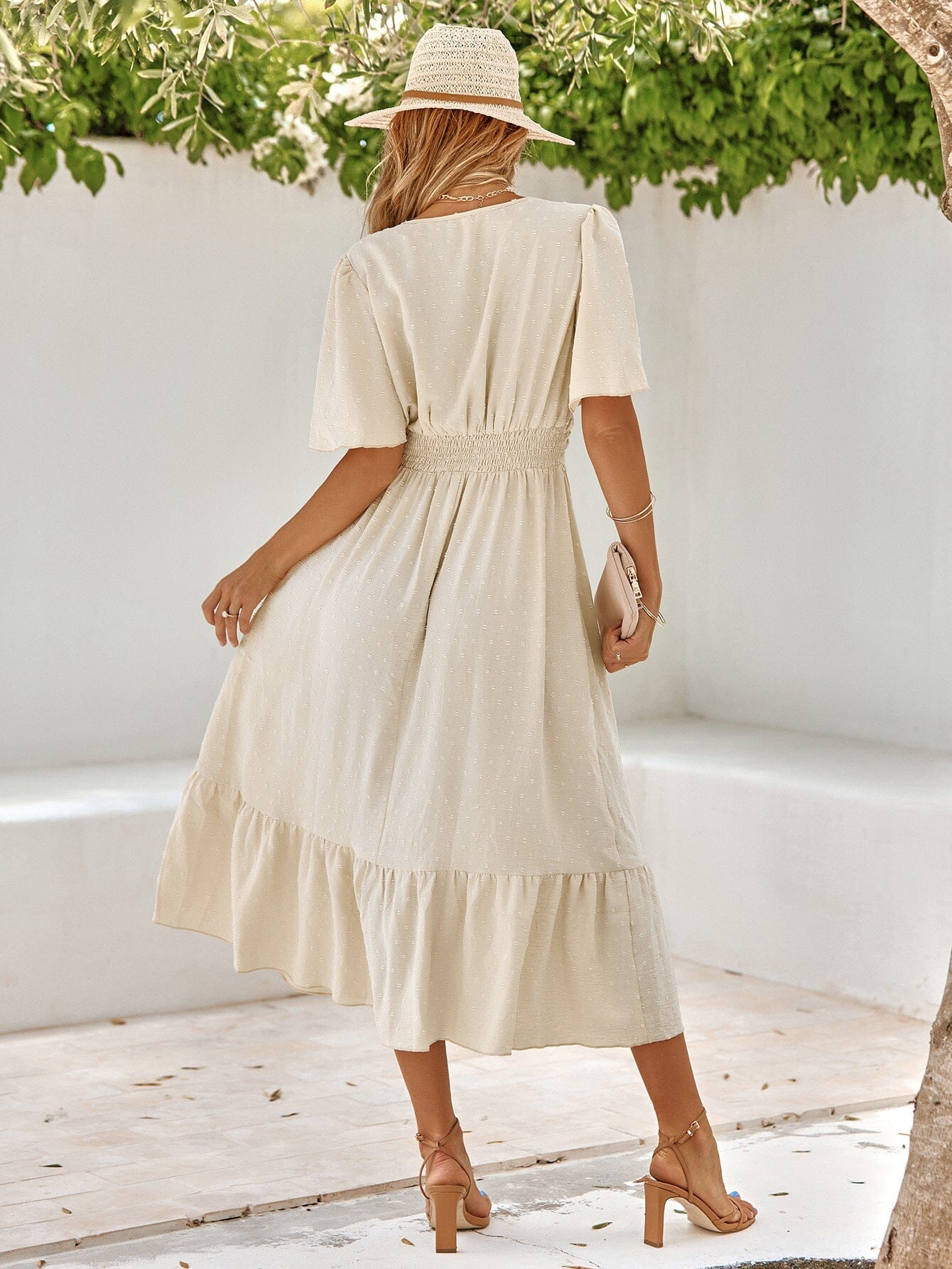 Vestido Marbella Longo Decote V Vestido EP01