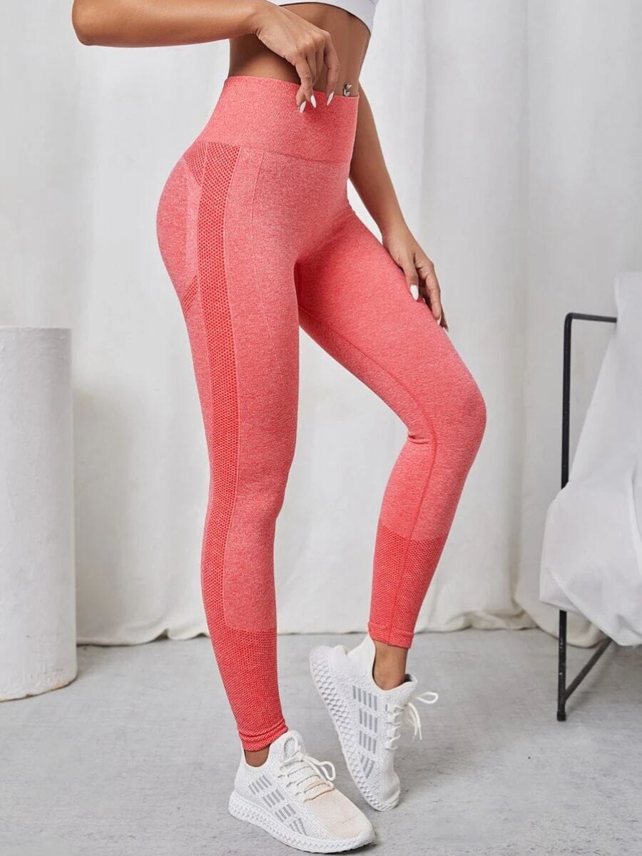 Calça Legging Sports Empina Bumbum Calça Legging L01 Salmão P