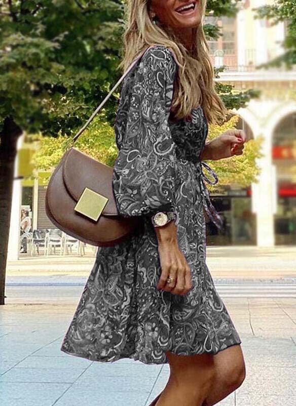 Vestido Chloe Boho Mangas Sino Vestidos EP01