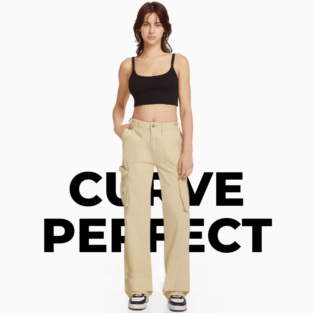Calça Cargo - Curvas Perfeitas - Mais Vendido calca cargo ESPAÇO SHOP