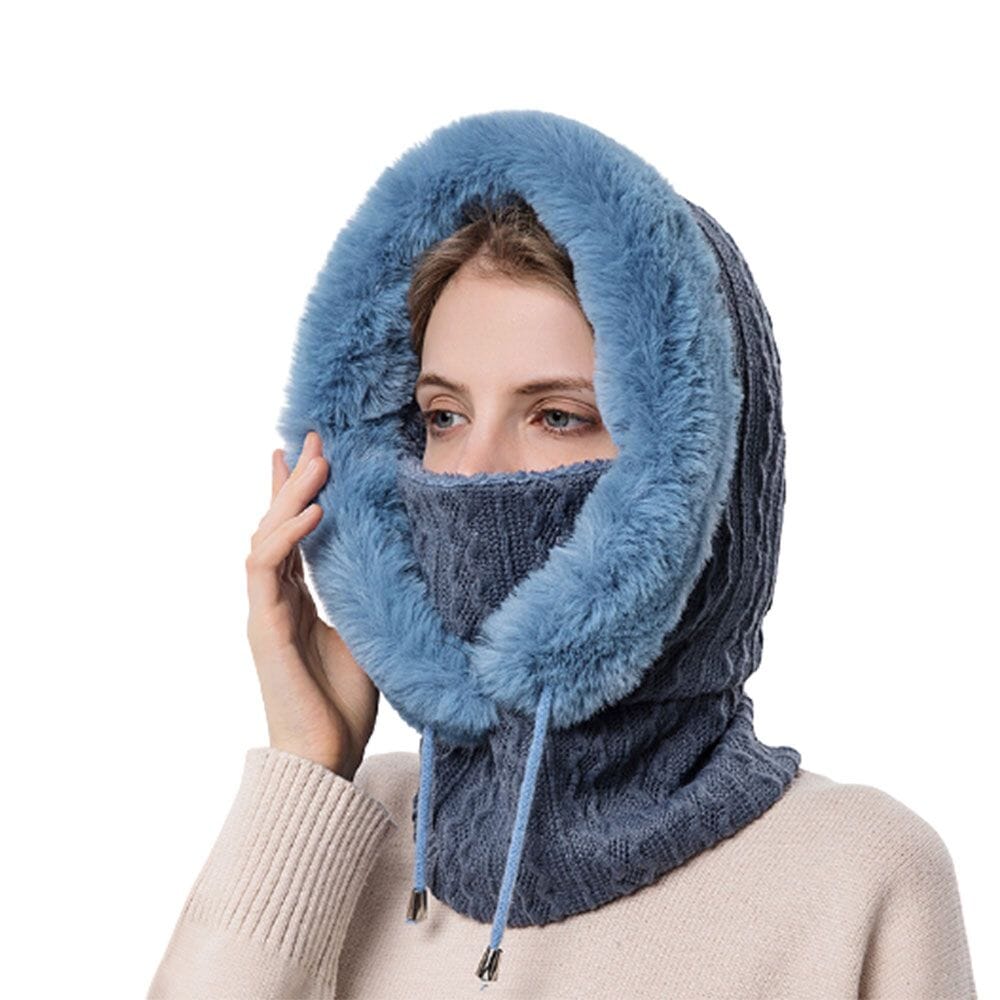 Gorro de Pelúcia Feminino Espaço Shop Marinho