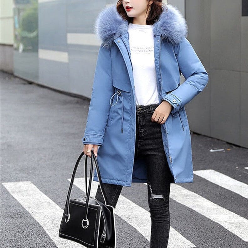 Casaco Zaara Feminino - Edição Limitada PA58 - Casaco Zaara Feminino espaco shop Azul p