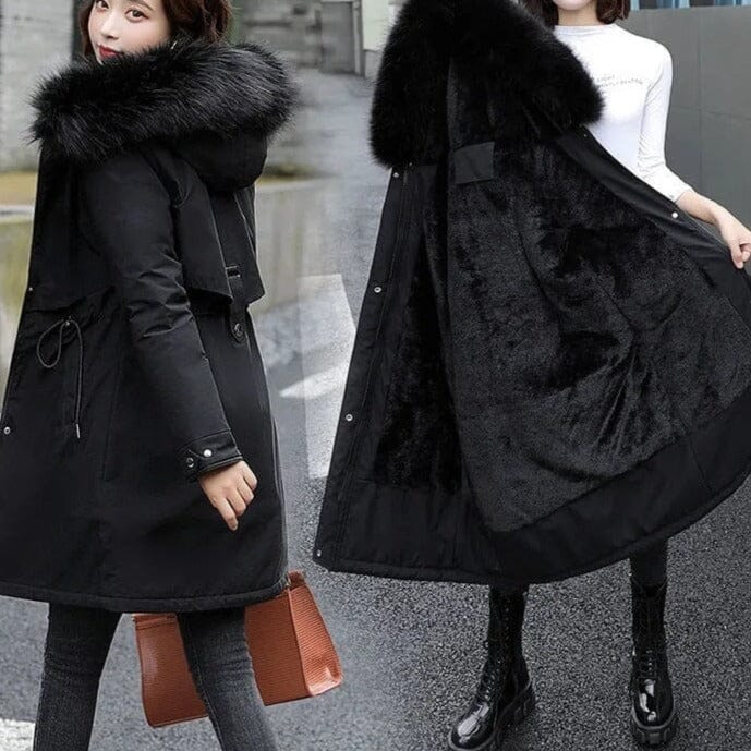 Casaco Zaara Feminino - Edição Limitada PA58 - Casaco Zaara Feminino espaco shop Preto p