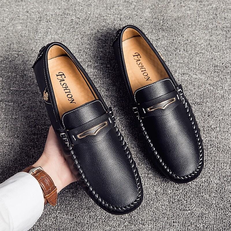 Sapato Mocassin Casual - Fotwear Espaço Shop Preto 37