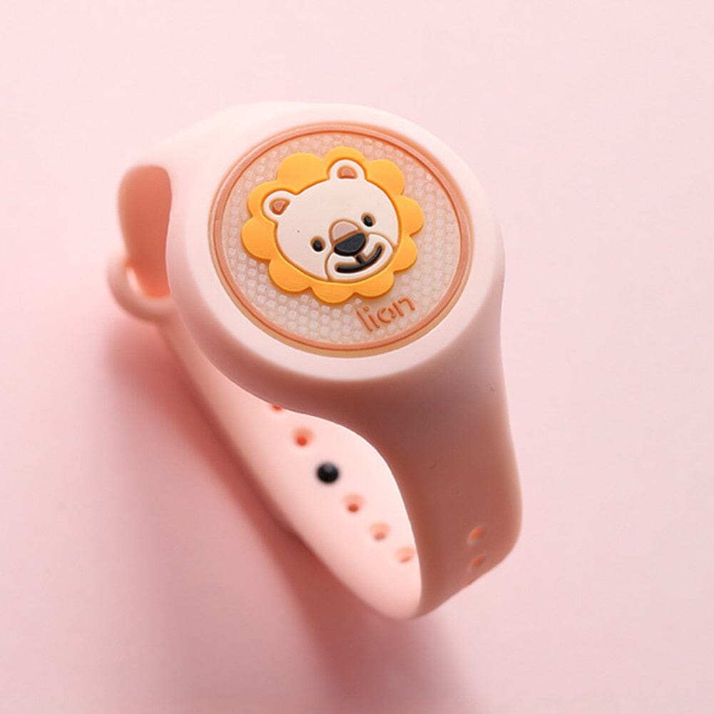 Repelente Relógio Baby Protect® Espaço Shop Rosa