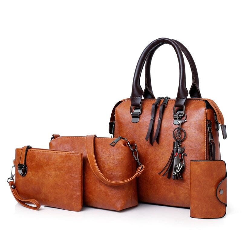 Bolsas de Couro Ladies - (Compre 1 e leve 4 Peças ) Espaço Shop