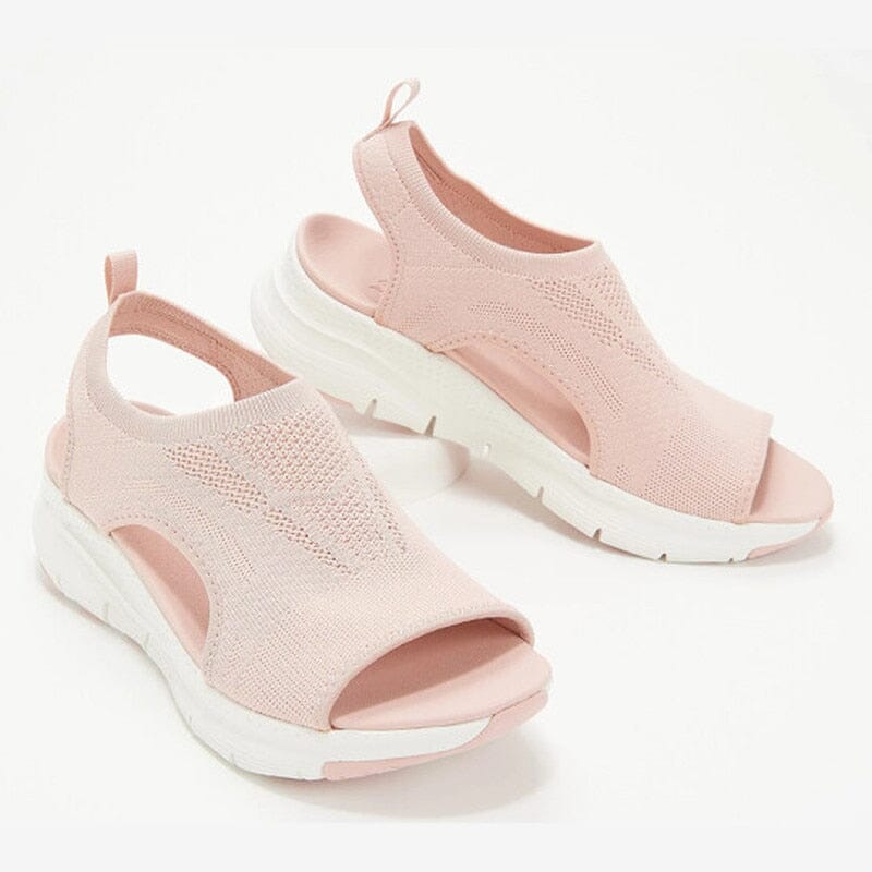 Sandália Ortopédica Confort Life® Espaco Shop Rosa 34