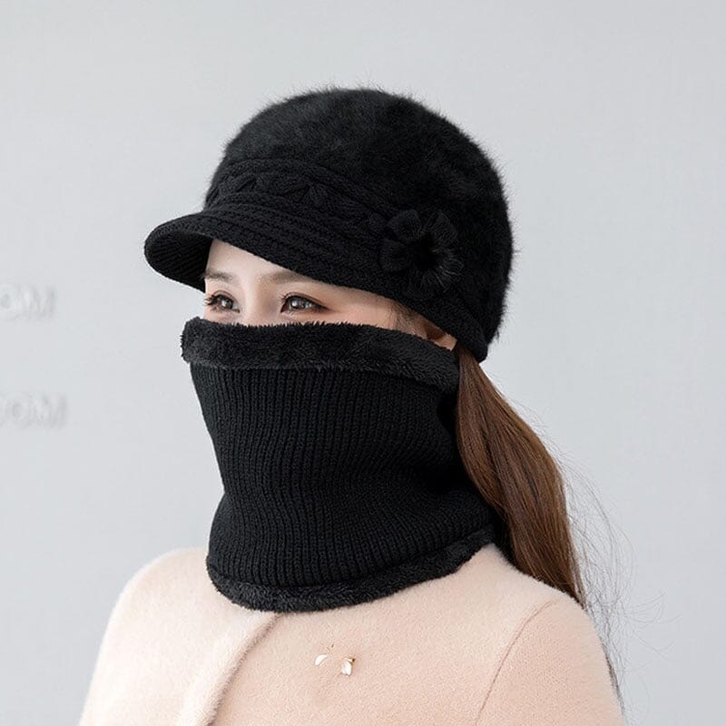 Gorro + Cachecol Life Style Espaço Shop Preto