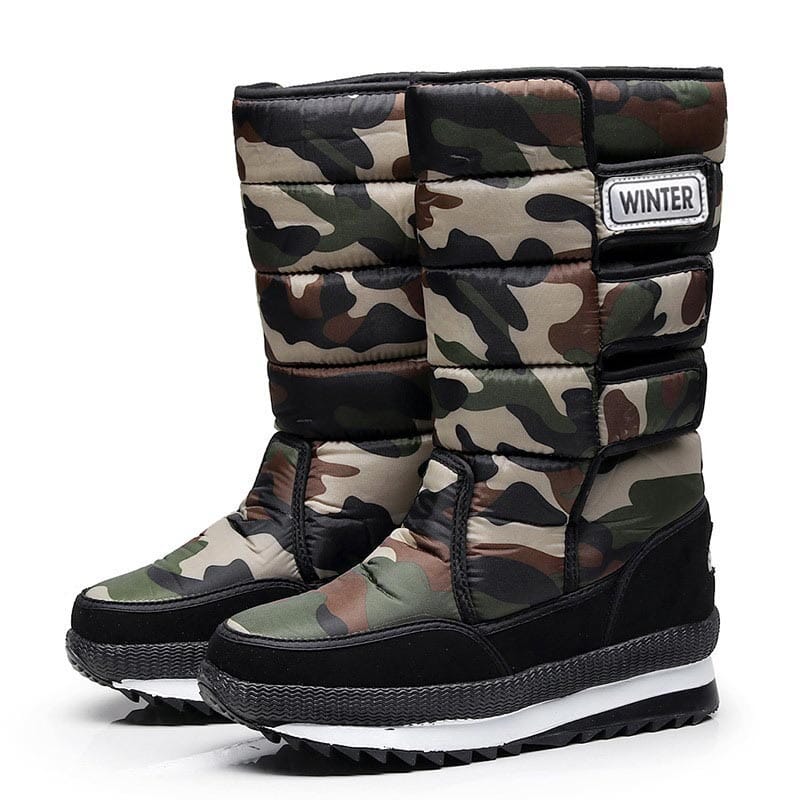 Bota Forrada HotBoot Espaço Shop Camuflada 34