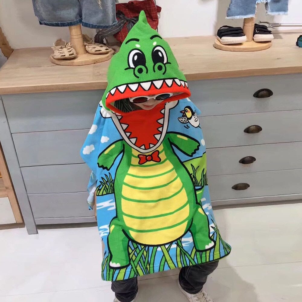 Toalha Temática Infantil - Roupão Care Espaço Shop Crocodilo