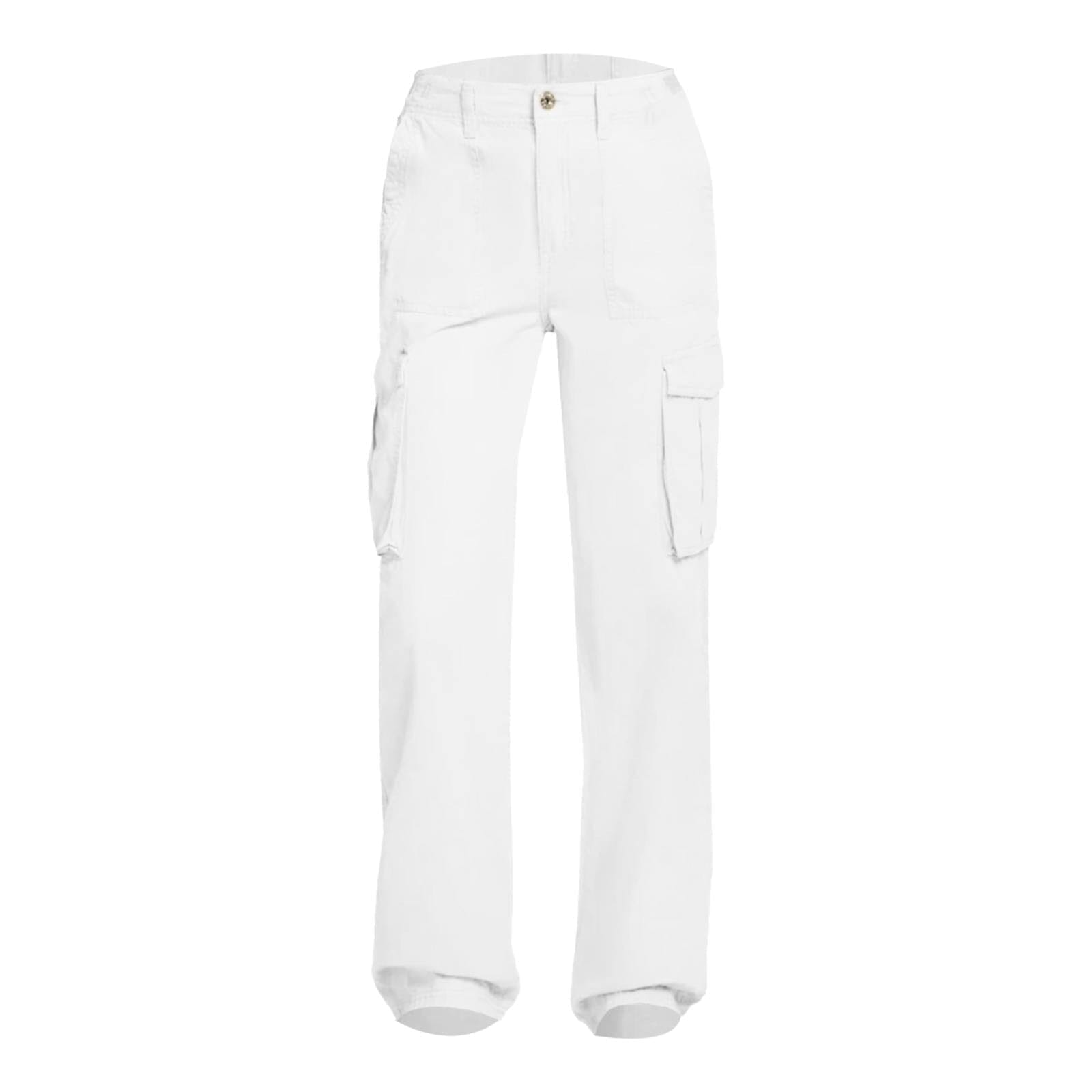 Calça Cargo - Curvas Perfeitas - Mais Vendido calca cargo ESPAÇO SHOP Branco PP (34)