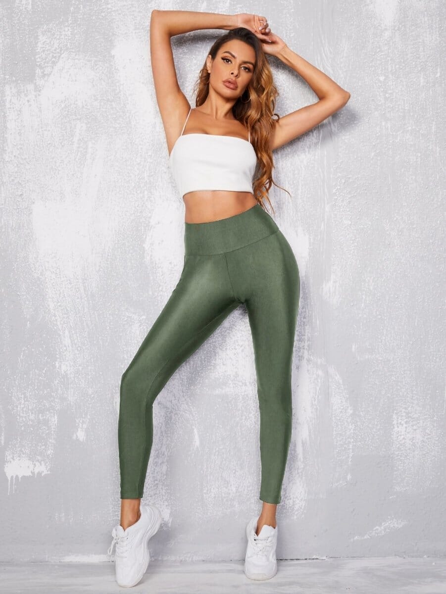 Calça Legging Cós Alto Calça Legging L01