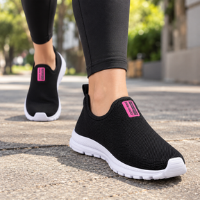 Tênis Meia Feminino Calce Fácil FitTech