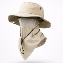 Chapéu Explorer UV40+ com Proteção Facial e de Pescoço