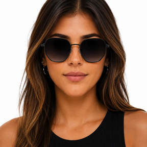 Óculos De Sol Hexagonal Feminino