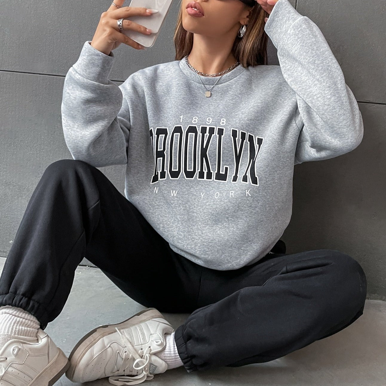 Conjunto Moletom Feminino Brooklyn