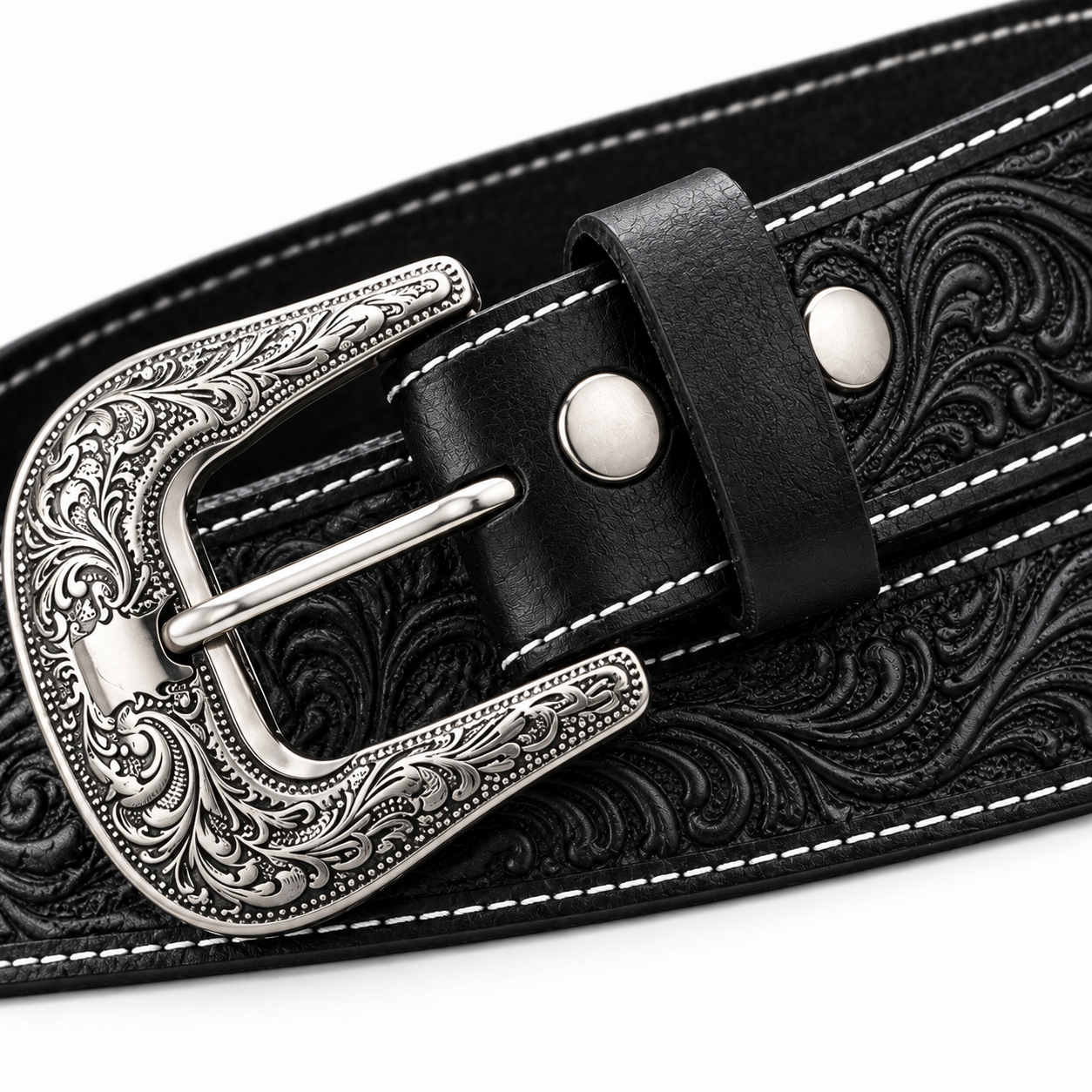 Cinto Cowboy Bordado Unissex