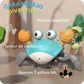 Caranguejo Fujão™ - Brinquedo Interativo Rastejante
