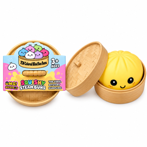 Bolinho Squishy Surpresa Dumpling Antiestresse Colecionável Caixa Cega