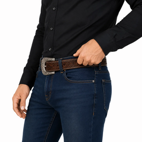 Cinto Cowboy Bordado Unissex