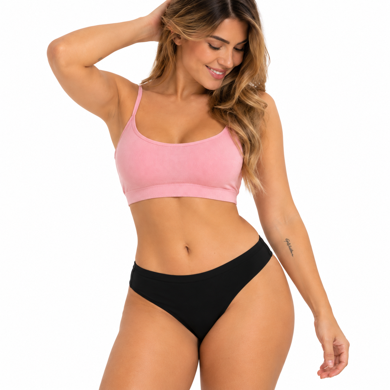 Kit 10 Calcinha Confort Algodão Tanga Básica Feminina