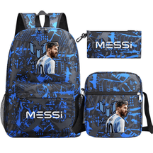 Kit Mochila Escolar Messi