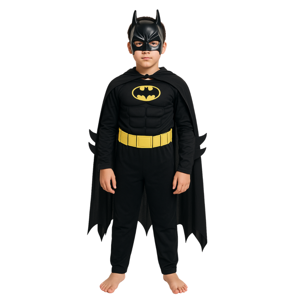 Fantasia Batman + capa + mascára