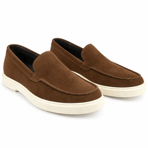 Sapatênis Camurça Slip On Masculino
