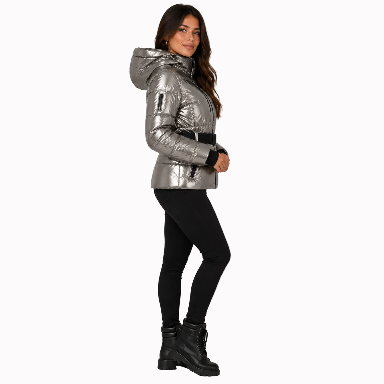 Jaqueta Feminina Impermeável Arctis Silver