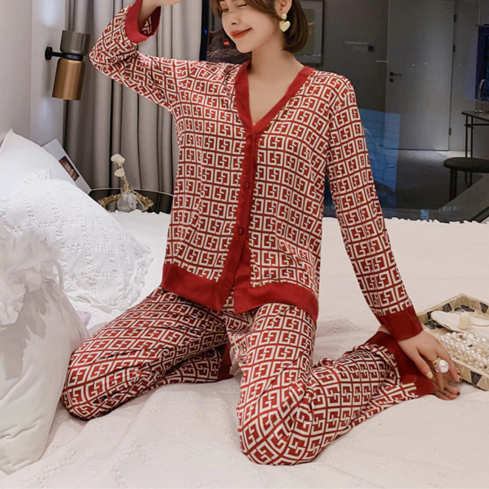 Pijama Feminino Americano Longo - Lizz