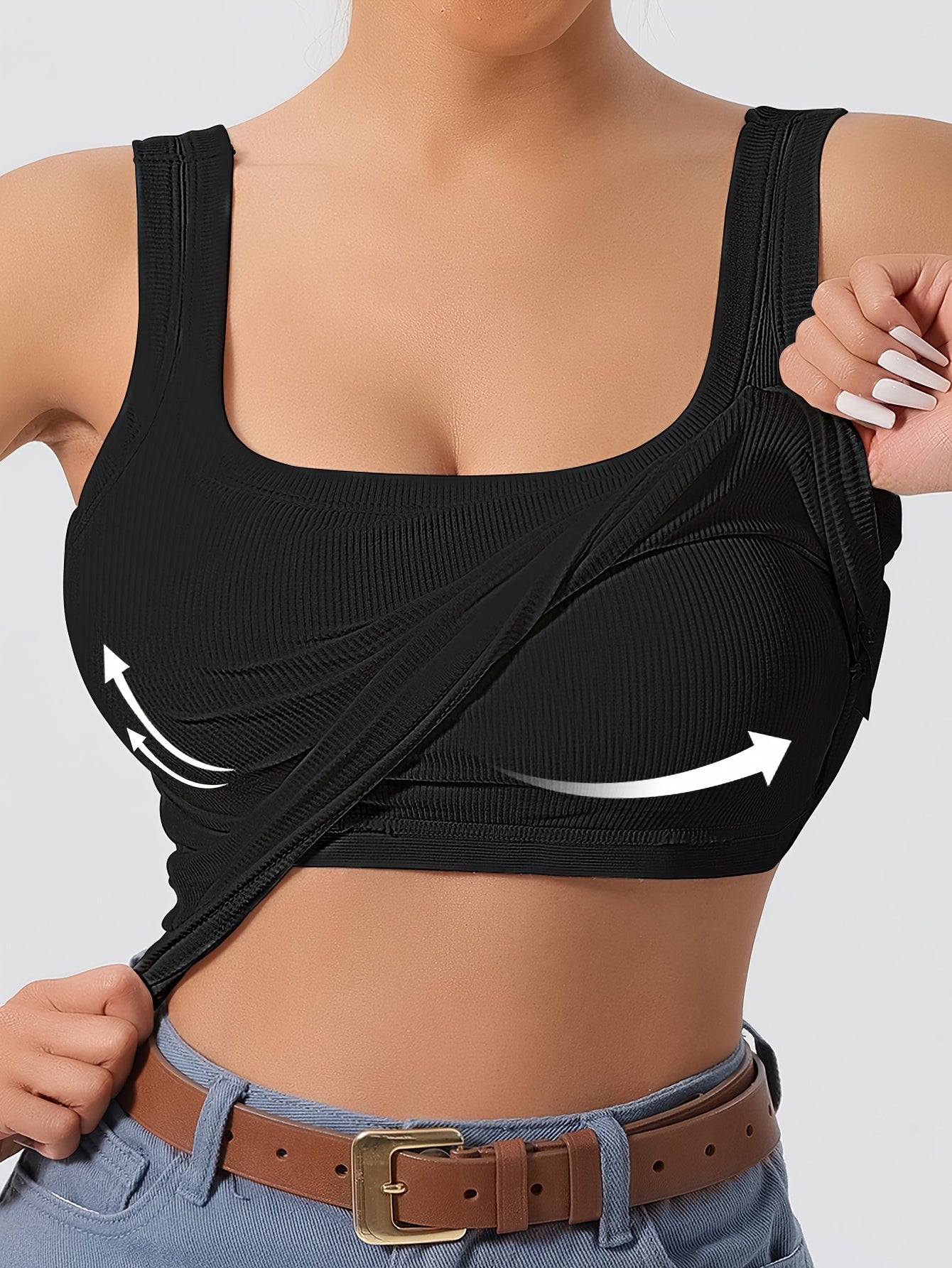Top Feminino com Sutiã Embutido LiftFit