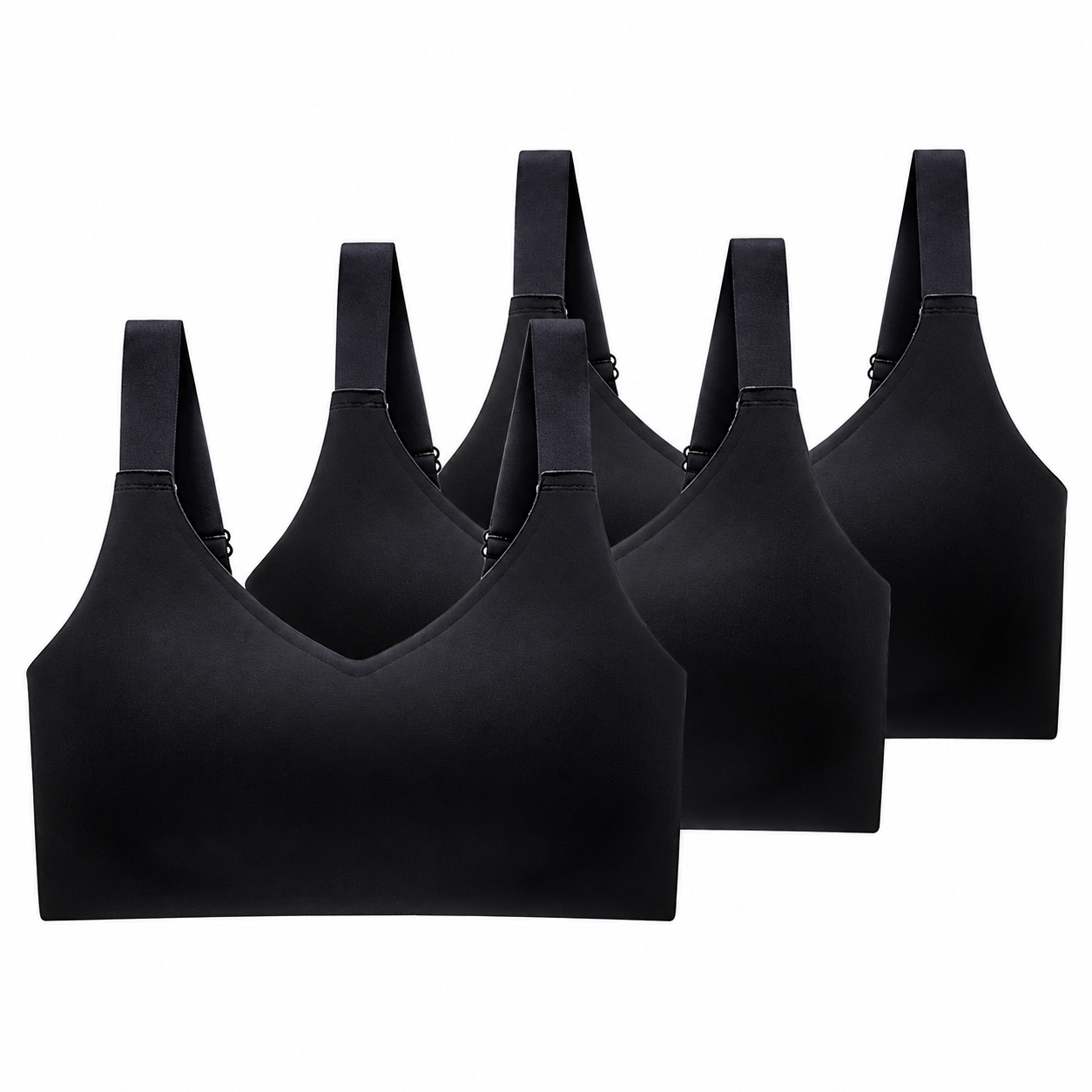 Kit 3 Sutiãs Premium Comfort – Sustentação e Conforto para o Dia Todo