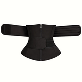 Cinta Modeladora Abdominal com Zíper e Velcro de Alta Compressão