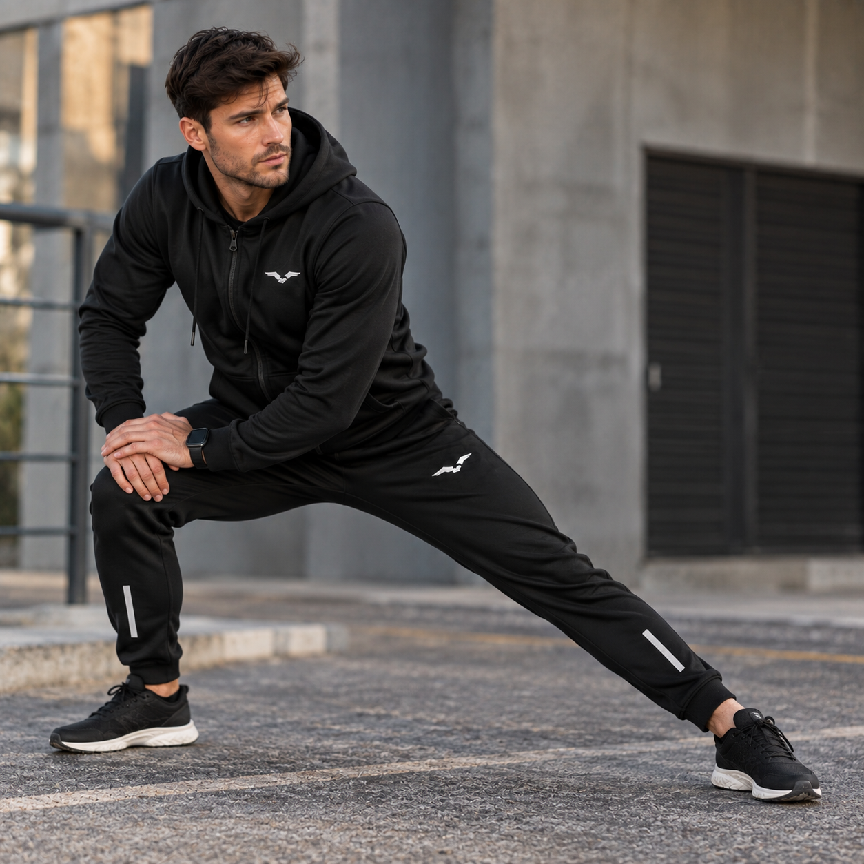 Conjunto Jaqueta e Calça Jogger Térmico FitTech