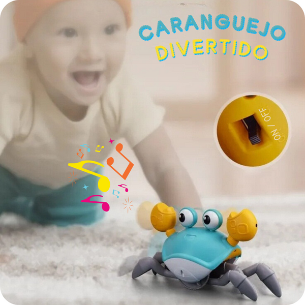 Caranguejo Fujão™ - Brinquedo Interativo Rastejante