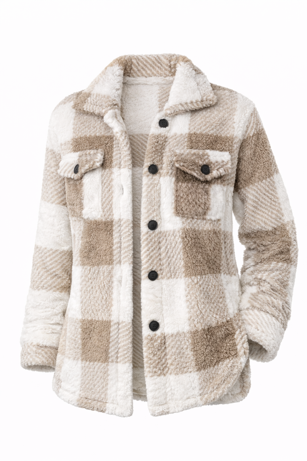 Casaco Feminino Xadrez Teddy