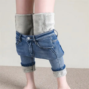 Calça Jeans Feminina Forrada