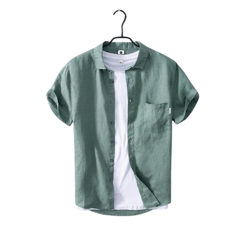 Camisa Masculina Linho Tropical